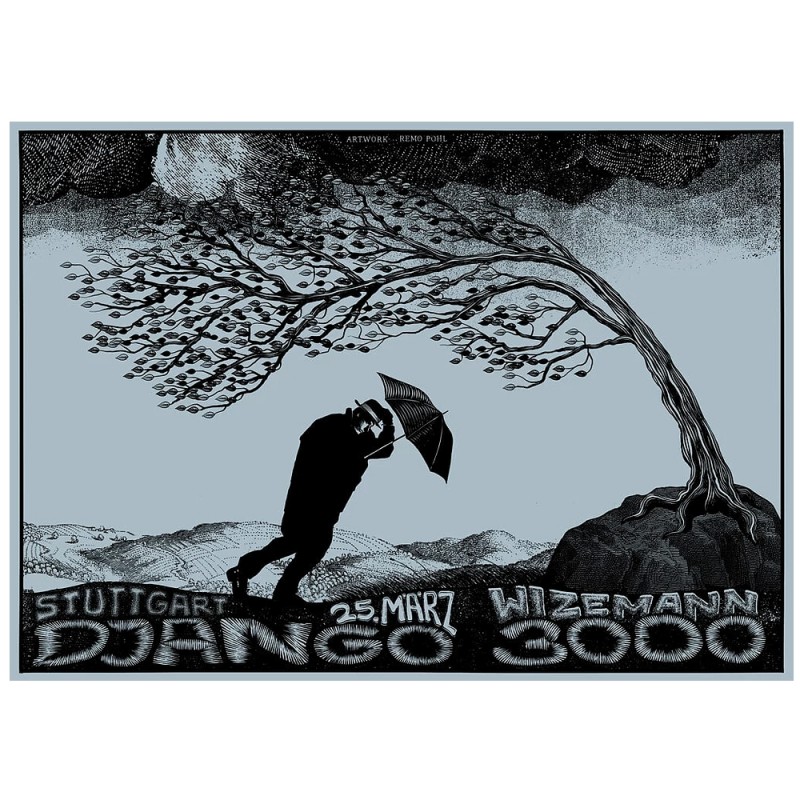 Konzertposter - DJANGO 3000