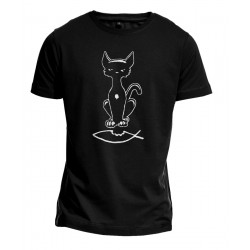 T-Shirt - Antichrist Cat