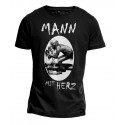 T-Shirt - Mann mit Herz
