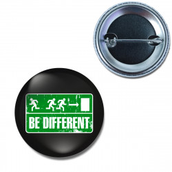 Button - Be Different -