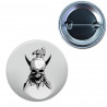 Button - Skulls & Arms -