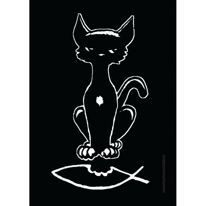 Sticker - Antichrist Cat