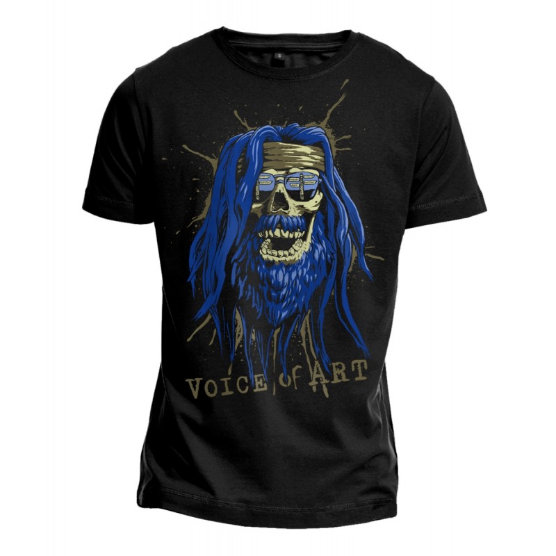T-Shirt - Voice of Art - Hippieskull