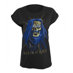 Ladyshirt - Voice of Art-Hippieskull Front
