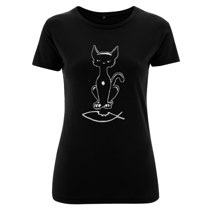 Ladyshirt - Antichrist Cat