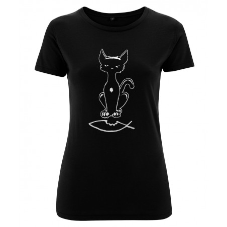 Ladyshirt - Antichrist Cat -