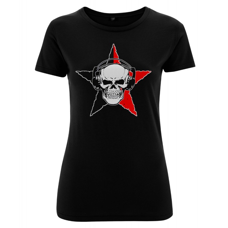 Ladyshirt - Anarchy Skull