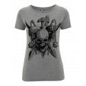 Ladyshirt - Skulls & Arms