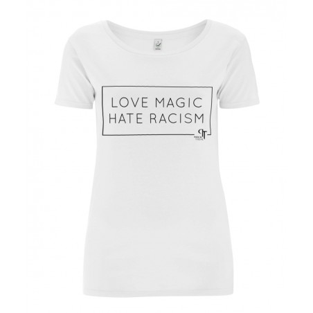 Ladyshirt - Love Magic Hate Racism