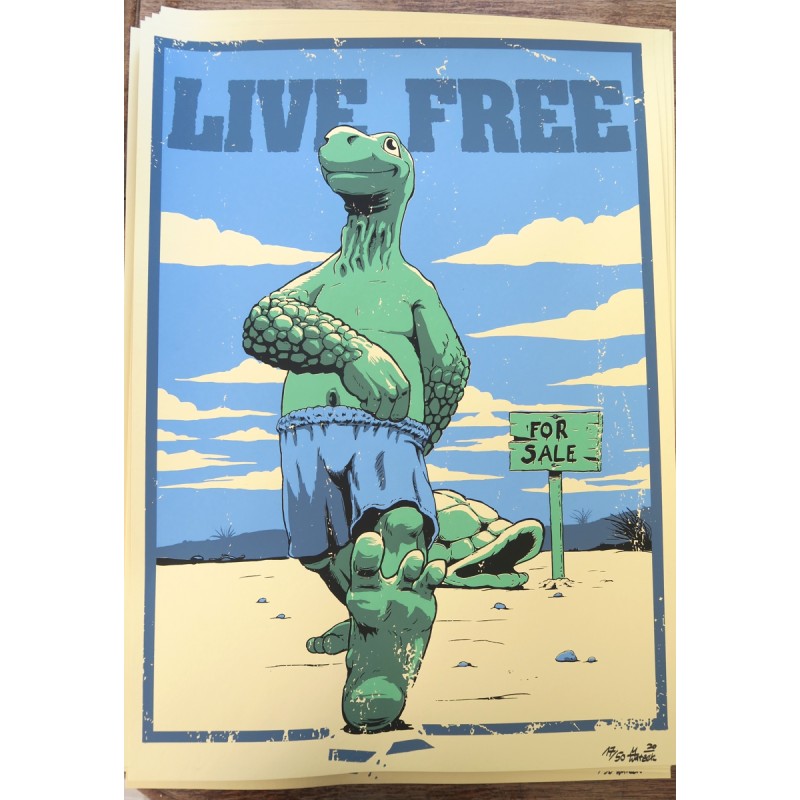 Poster - Live Free
