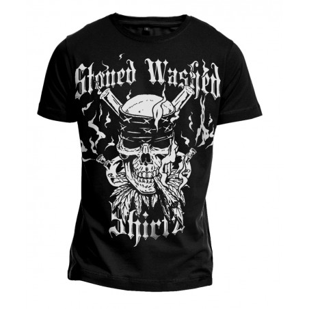 T-Shirt - Smoking Skull